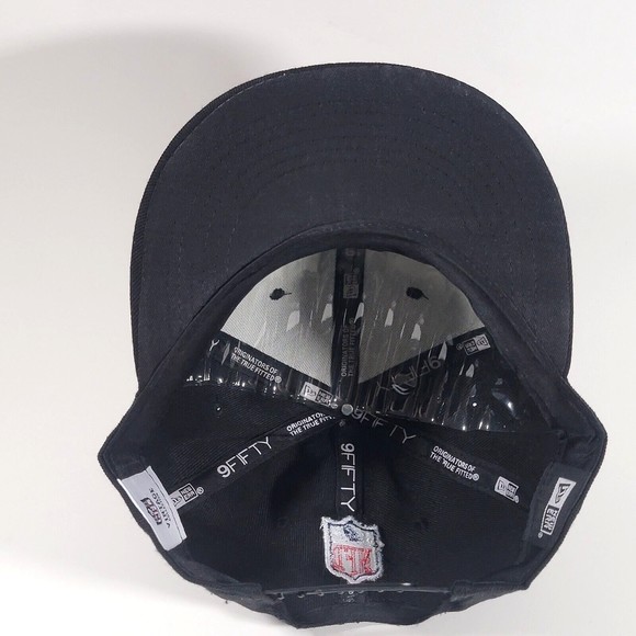 Arizona Cardinals Hat New Era Adjustable Snapback Cap Black / Red NFL Football - Picture 6 of 8